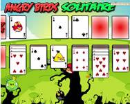 Angry Birds solitaire Pasziánsz játékok ingyen
