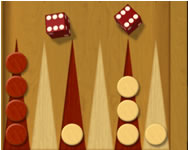 Backgammon multiplayer pasziánsz HTML5 játék