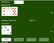 Blackjack game online