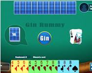 Gin rummy paszinsz HTML5 jtk