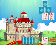 Magic castle solitaire játék