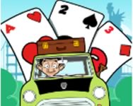 Mr Bean solitaire adventures pasziánsz ingyen játék