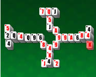 Pyramid mahjong solitaire online játék
